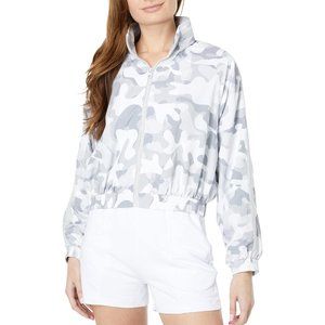 Blanc Noir Tempest Grey Camo Wind Jacket size small